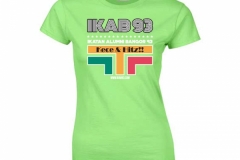 T-Shirt-IKAB93-Retro-Cewe-lime